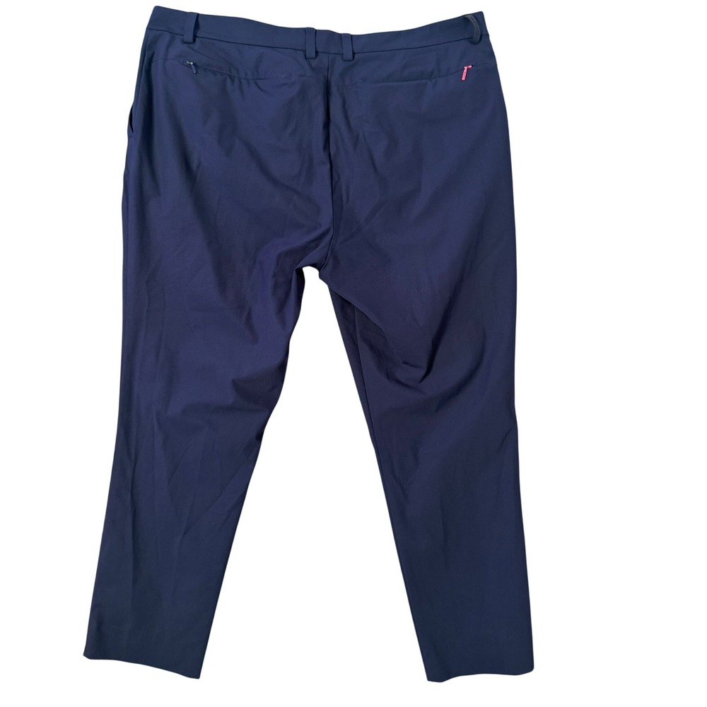 G/FORE Golf Pants Mens 38/30 Navy Blue 4 Way Stretch Straight Leg Performance